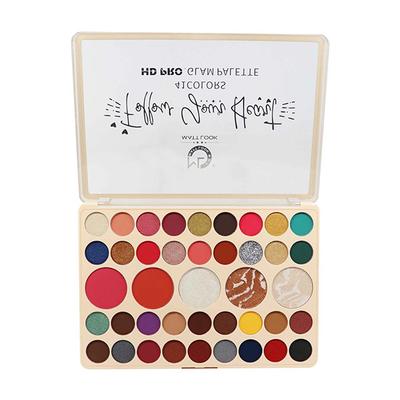 Matt Look 41 Colours HD Pro Glam Palette, Multicolor - 2 41.6 gm - Face Palettes