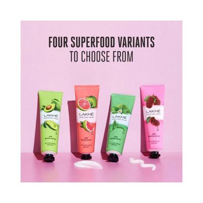 Lakme Hand and Nail Cream with Match Pentavitin and Almond Oil 30 gm - Hand Creams