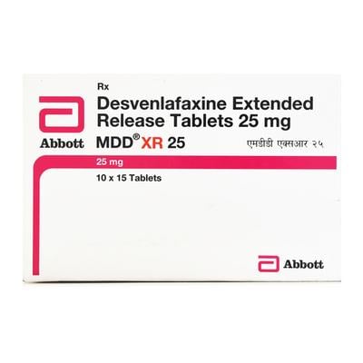 MDD XR 25mg Tablet 15's - Depression-Ant