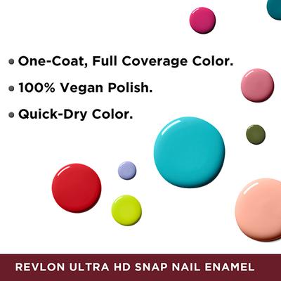 Revlon Ultra Hd Snap Nail Polish - Shade - So Shady 8 ml - Nail Polish