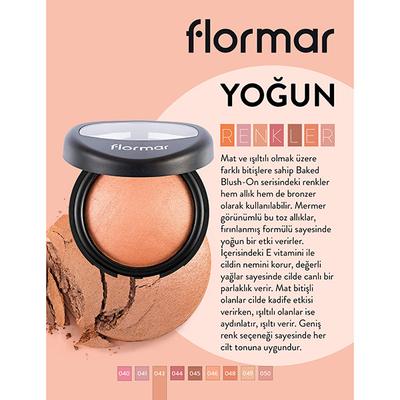 Flormar Baked Blush-On 043 Golden Peach 9 gm - Blushes