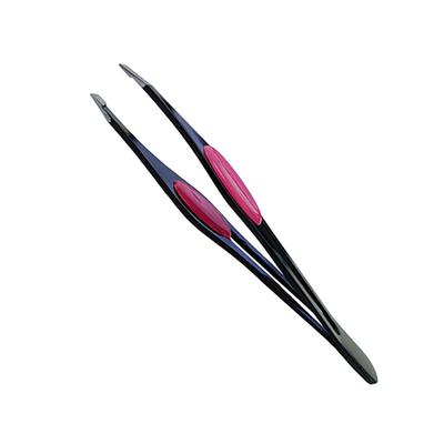 Babila Tweezer Slant Tip Black-TW-v 05 1's - Hair Removal Accessories