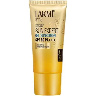 LAKME 9to5 Sun Expert SPF 50 PA+++ Sunscreen Gel 50 g - Face Sunscreen