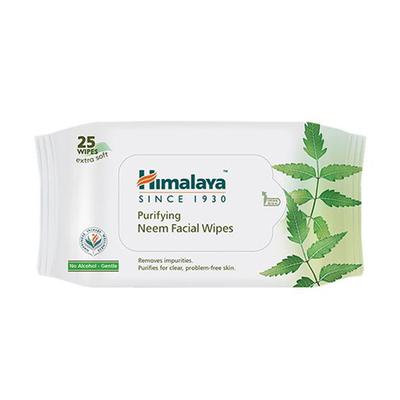 Himalaya Purifying Facial Wipes - Neem 25's - Facial Wipes & Tissues