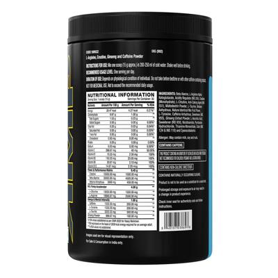 GNC Pro Performance AMP Gold Series Ultra Rush Powder - Fruit Punch 450 gm - Workout Essentials
