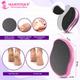 Majestique Glass Foot Scrubber And Foot Scraper, Comfortable Foot Care Tools - Multicolors 2's - Manicure & Pedicure Kits