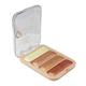 Half N Half Glow Baked Highlighter Powder Palette, Snow Flake 01 8 gm - Highlighters & Illuminators