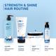 Plum Coconut & Peptides Strength & Shine Hair Mask I Coconut Oil, Pea Peptide I For All Hair Types 200gm - Hair Masks & Packs