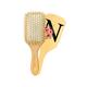 Allure Personalised Paddle Hair Brush Letter N 1's - Hair Brushes