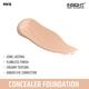 Insight Cosmetics Concealer Foundation 20 ml - Foundation