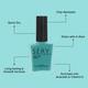 SERY Colorflirt Nail Paint - Part Animal 10 gm - Nail Polish