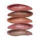 Just Herbs Ayurvedic Liquid Lipstick Kit Set of 5 with Long Lasting, Hydrating, Nude Browns 10ml - Liquid Lipsticks