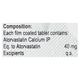 STATIGA 40 Tablet 10's - High Cholesterol-Dys