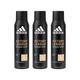 Adidas Victory League 150ml Deodorant Set 3's - Men Deodorants/Roll-Ons