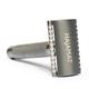 Hajamat Scythe Safety Razor, Ultra High Grade Stainless Steel 304, Gunmetal Finish 1's - Razors & Cartridges