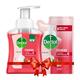 Dettol Foaming Handwash Combo - Strawberry (Pump 250 ml + Refill 200 ml) - Hand Wash & Soaps