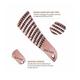 Tash Hair Slick - Portable Detangling Boar Bristle Hair Brush For Wet, Dry, Curly and Straight Hair Gold 60 gm - Hair Brushes