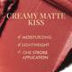 mCaffeine Shades Creamy Matte Kiss Bullet Lipstick - Moisturizing, Lightweight - Pink Champagne 3.5 gm - Lipsticks