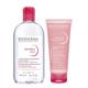 Bioderma Combo (Sensibio H2O Micellar Water Makeup Remover 500 ml + Sensibio Gel Moussant Soothing Micellar Cleansing Foaming Gel 100 ml) - Make Up Removers