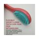 Alan Truman Dt02 Detangling Brush Pink Blue 1's - Hair Brushes