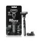 Gillette Mach3 Charcoal Shaving Razor - For Men, For a Clean Close Shave 1's - Razors & Cartridges