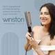 Winston Hair Crimper with Adjustable Temperature -Perfect for All Hair Types - 1 Year Warranty 500 gm - Multi-Stylers