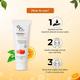 Fixderma Vitamin C Face Cleanser Dull Skin, for Women & Men, Evens Skin Tone Face Wash (75 g) - Face Wash & Cleansers