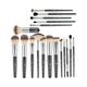 London Pride Cosmetics Hd Professional Brush Set Black 18's - Face Brush