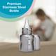 Vega Baby & Mom Steel Feeding Bottle Regular Neck 120 ml - Feeding & Nursing