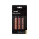 Lakme Liquid Lipstick Trio- Brownie Bite, Forever Matte, Light-Weight 3's - Liquid Lipsticks