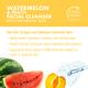 Petal Fresh Hydrating Watermelon Facial Cleasner With Hyaluronic Acid 200 ml - Scrubs & Exfoliants