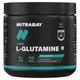 Nutrabay Pure 100% L-Glutamine Amino Acid - Unflavoured 250 gm - Amino Acids
