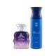 Maryaj Lilas EDP Citrus Floral Perfume And Ajmal Blu Homme Deodorant Aquatic Woody Fragrance 300 ml - Perfumes (Edt/Edp)