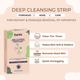Sanfe Deep Cleansing Forehead Chin & Nose Strips - Charcoal & Bamboo Extract 18's - Masks & Peels
