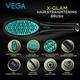 Vega X Glam Hair Straightening Brush with Anti-Scald Technology (Vhsb-01) 1's - Straighteners