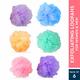 GUBB Natural Loofah 6s 40 gm - Loofahs & Sponges