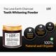 Love Earth Charcoal Teeth Whitening Powder With Peppermint & Neem Oil 50 gm - Tooth Powder