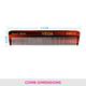 Vega Pocket Hair Comb, for Men and Women (VC2HMC-11) 2's - Hair Combs