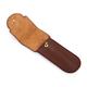 Pink Woolf Genuine Leather Razor Cover - Dark Brown - Shavers