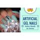 Handmade Press On Gel Nails - Pastle Sea Green 50 gm - Nail Polish