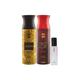 Ajmal Aurum Femme & Sacredlove Deo & Neea EDP Pack of 3 20 ml - Women Perfumes (Edt/Edp)