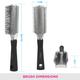Vega Flat Brush (R10 - FB) 106 gm - Hair Brushes