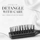 Vega Professional Vent Hair Brush For Men & Women, Ideal For Wet & Dry Hair, (Vpphb-08) - Hair Brushes