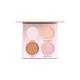 Miss Rose 4 Color Shimmer Brick Highlighter Palette 7003 - 024I 01 30 gm - Face Palettes