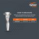 Tynor Weight Lifting Knee Wrap - Black & Orange (Pack of 2) - Knee/Ankle/Leg/Foot Supports