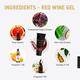India Grooming Club Wine Gel Mask for Face & Body 100 ml - Masks & Peels