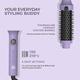 Tash Hair 3-in-1 Heated Round Brush- Volumizer + Curling Tong + Straightener Brush (Va-Va Volume) 1's - Hair Dryers