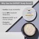 Bare Anatomy Scalp Scrub Up To 99% Dandruff Reduction Gently Removes Product, Pollution & Oil Buildup 250gm - Hair Creams