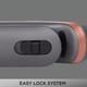VEGA Glam Shine Hair Straightener With Ceramic Coated Floating Plates (VHSH-24) Grey 1's - Straighteners