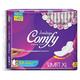 Amrutanjan Comfy Slimfit Sanitary Napkin XL 6's - Sanitary Napkins